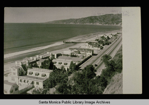 Marion Davies home on Pacific Coast Highway, Santa Monica, Calif