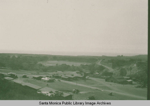 View of Assembly Camp in Temescal Canyon, Calif