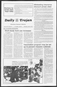 Daily Trojan, Vol. 71, No. 47, April 27, 1977