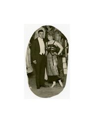John F. Dockweiler and a woman, circa 1920s