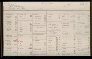 WPA household census for 209 S BUNKER HILL, Los Angeles