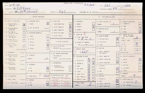 WPA household census for 347 W 78TH, Los Angeles County