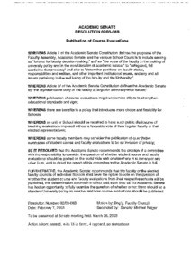 USC Academic Senate resolution 02/03-08B, 2003-02-07