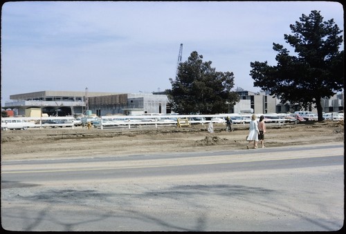 Revelle College under construction, looking northeast