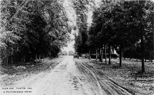 Glen Avenue, Tustin, California, 1915