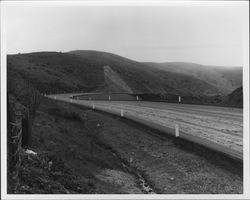 Coast Highway 1 between Valley Ford and Bodega Bay, California, Apr. 29, 1957