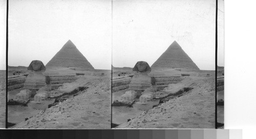 The Sphinx and Pyramid, Egypt
