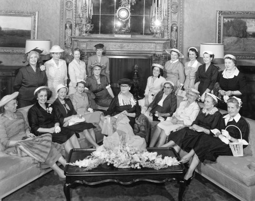 Group photo of a women's club
