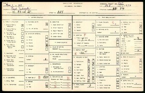 WPA household census for 859 W 82ND ST, Los Angeles County