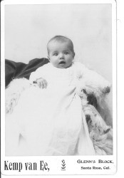 Richard Elbert Gregson as a baby