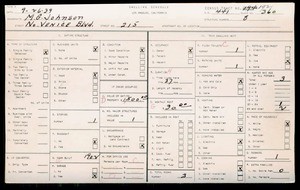 WPA household census for 215 N VENICE, Los Angeles County