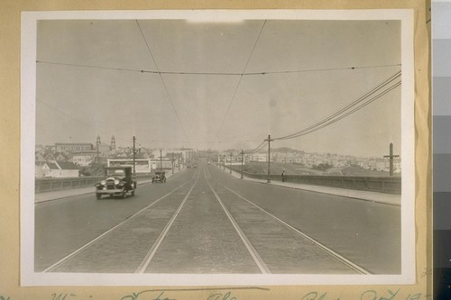 East on Mission St. from Alemany Blvd. Sept. 1929