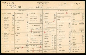 WPA household census for 2314 PIRU ST, Los Angeles County