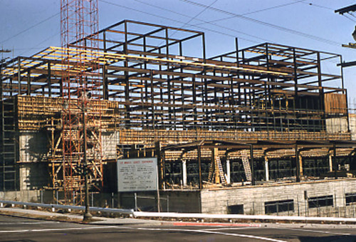 Los Angeles County Courthouse construction