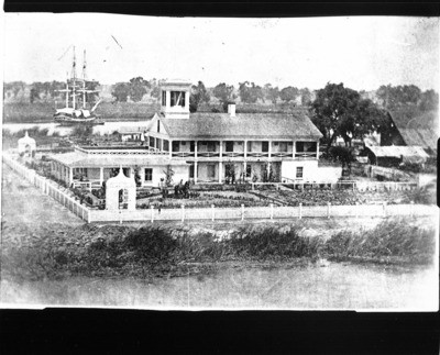 Dwellings - Stockton: Residence of Capt. C. M. Weber
