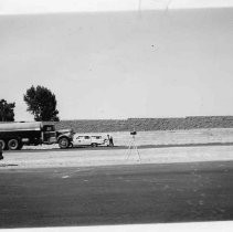SERIES: Three views of California highways by the Highway Division. Location unknown