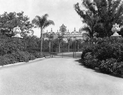 Main entrance gates