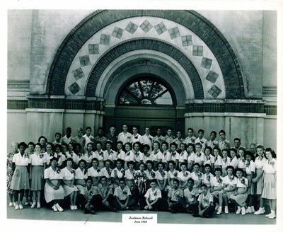 Stockton - Schools - Jackson: students, June 1943