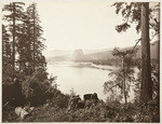 [Castle Rock, Columbia River] (2 views)
