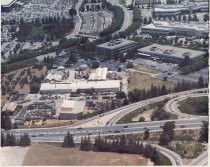 Aerial view of Leonard Fruit Plant, Cupertino