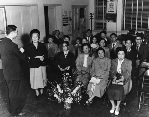 "Americanization class" at Korean Presbyterian Church