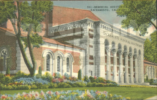 Memorial Auditorium, Sacramento, California - W.C. Spangler