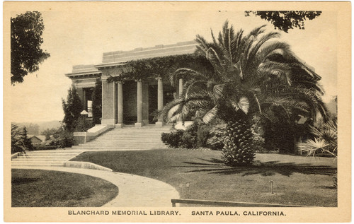 Blanchard Memorial Library, Santa Paula