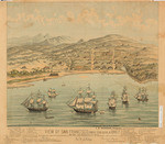 View of San Francisco, formerly Yerba Buena, in 1846-7, before the discovery of gold
