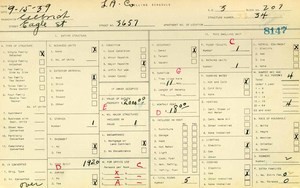 WPA household census for 3657 EAGLE