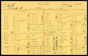 WPA household census for 1700 TRINITY STREET, Los Angeles