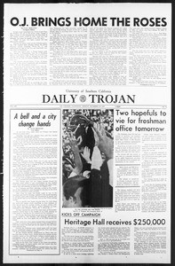 Daily Trojan, Vol. 59, No. 44, November 20, 1967