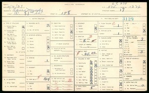 WPA household census for 158 West 81st Street, Los Angeles County