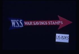 W.S.S. War Savings Stamps