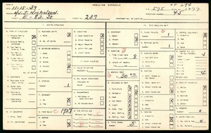 WPA household census for 237 East 82nd Street, Los Angeles County