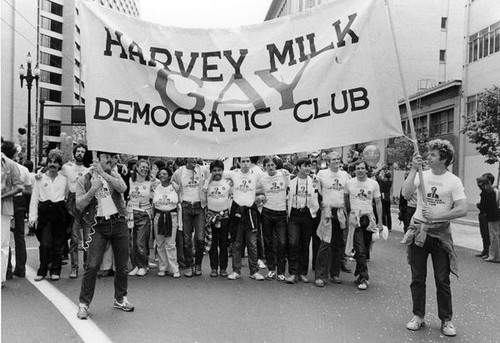 Harvey Milk Gay Democratic Club members