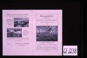 Vierfarbendrucke .... [Verso:] Kriegsbilder aus dem Verlage von Ernst Keil ... (August Scherl)