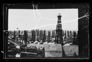 Oil well shots, Signal Hill, CA, 1935