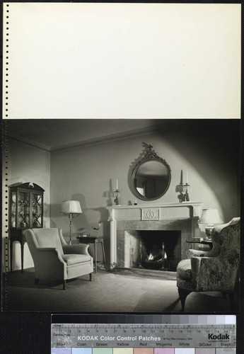 Werker, Mr. and Mrs. Alfred, residence. Interior