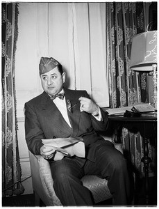 Press conference (Biltmore Hotel), 1952