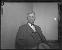 Oregon officer Thomas Gurdane, who helped capture William Edward Hickman, Los Angeles, 1928
