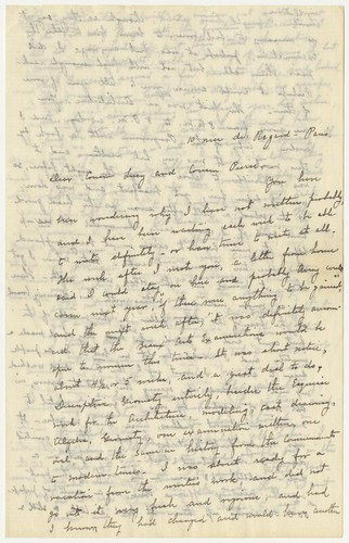 Letter from Julia Morgan to Cousin Lucy and Cousin Pierre Le Brun, July 19, 1897