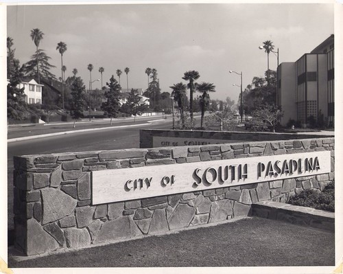 City of South Pasadena' Wall, Which Replaced the Oneonta RR Station