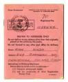 Certificate of identification, Form AR-AE-23, Kan Wada