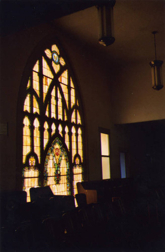 McKinley Avenue Baptist Church stained glass window