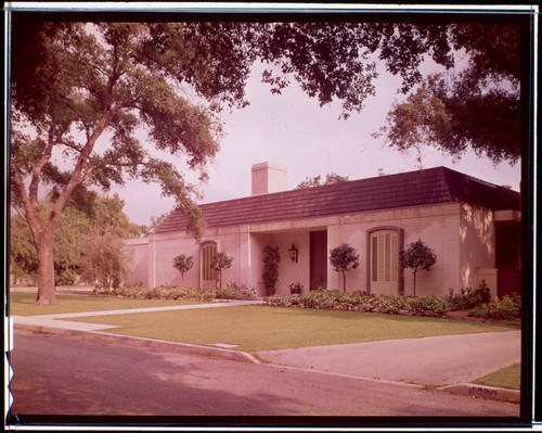Cannell, S. Bartley, residence. Exterior