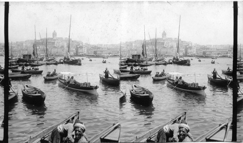 The Harbor, Constantinople, Turkey