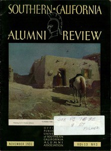 Southern California alumni review, vol. 13, no. 3 (1931 Nov.)