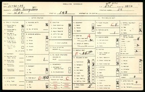 WPA household census for 148 West 82nd Street, Los Angeles County