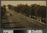 Auto races, Nevada Avenue, Santa Monica, Cal. Oct. 14, 1911