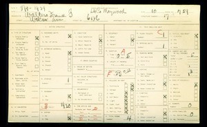 WPA household census for 6136 WILCOX AVENUE, Maywood, Los Angeles County